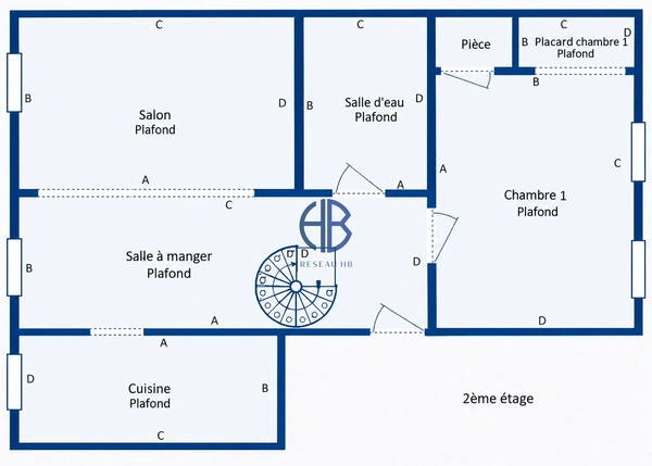 Appartement La Tour Du Pin 4 pièce(s) 84 m2
