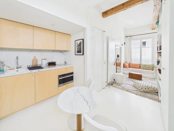 PARIS 14ᵉ – STUDIO MEUBLE - CHAMBRE EN DUPLEX