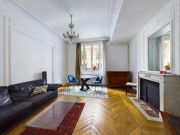 PARIS 17ᵉ – APPARTEMENT 3 PIÈCES MEUBLÉ – REZ-DE-CHAUSSÉE