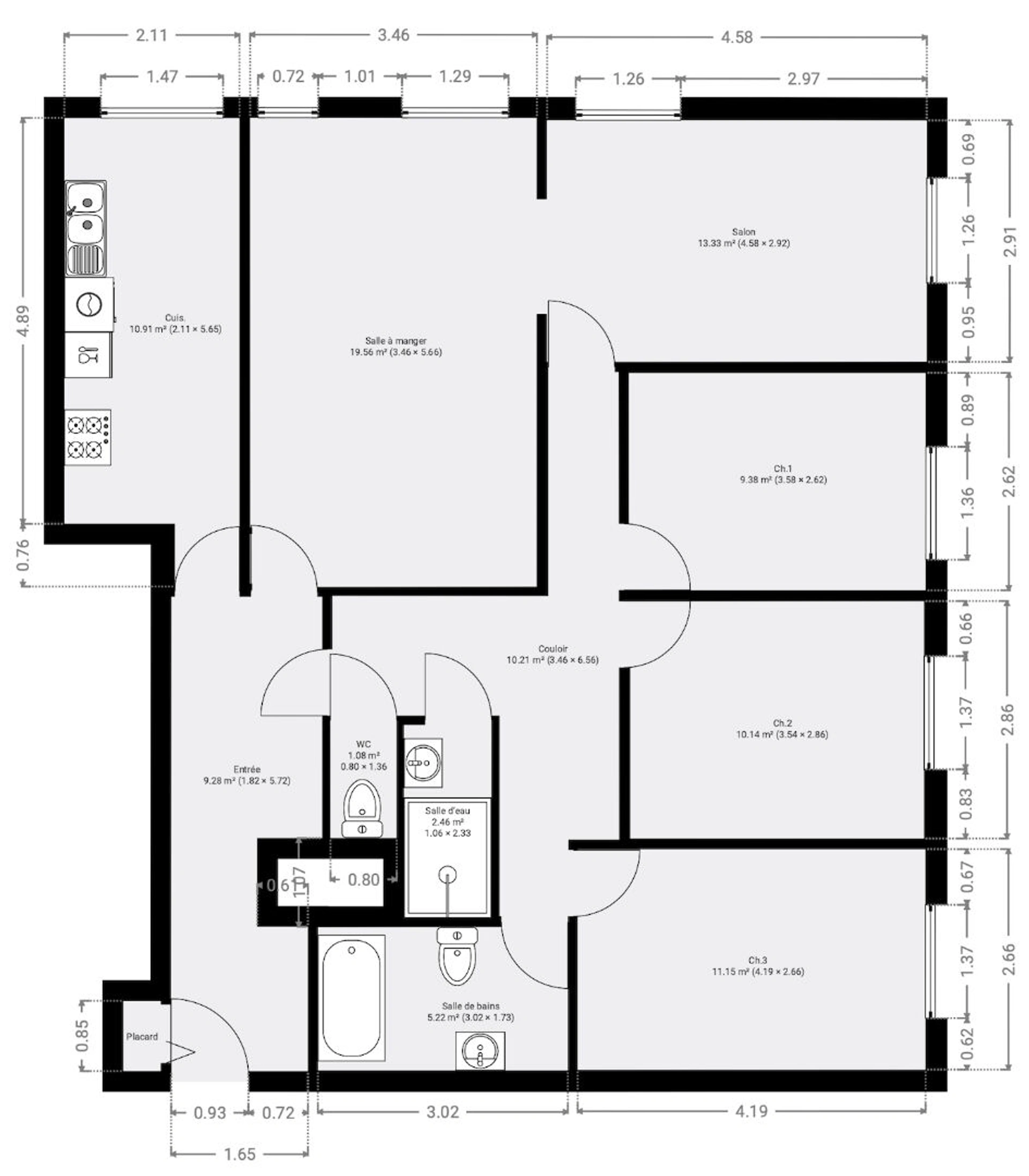 PARIS 13 - PLACE D'ITALIE 14