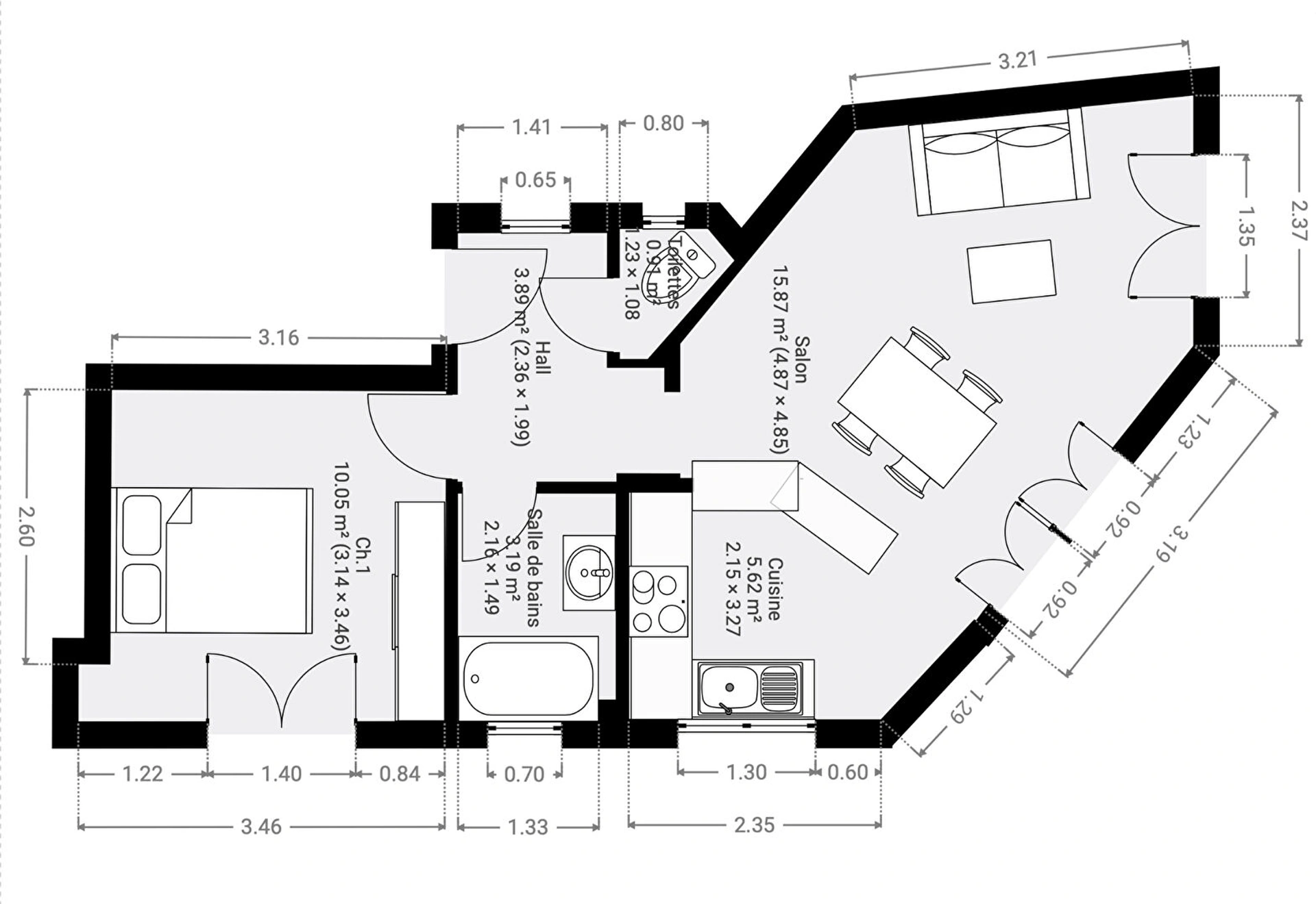 PARIS 13 - BUTTE AUX CAILLES 15