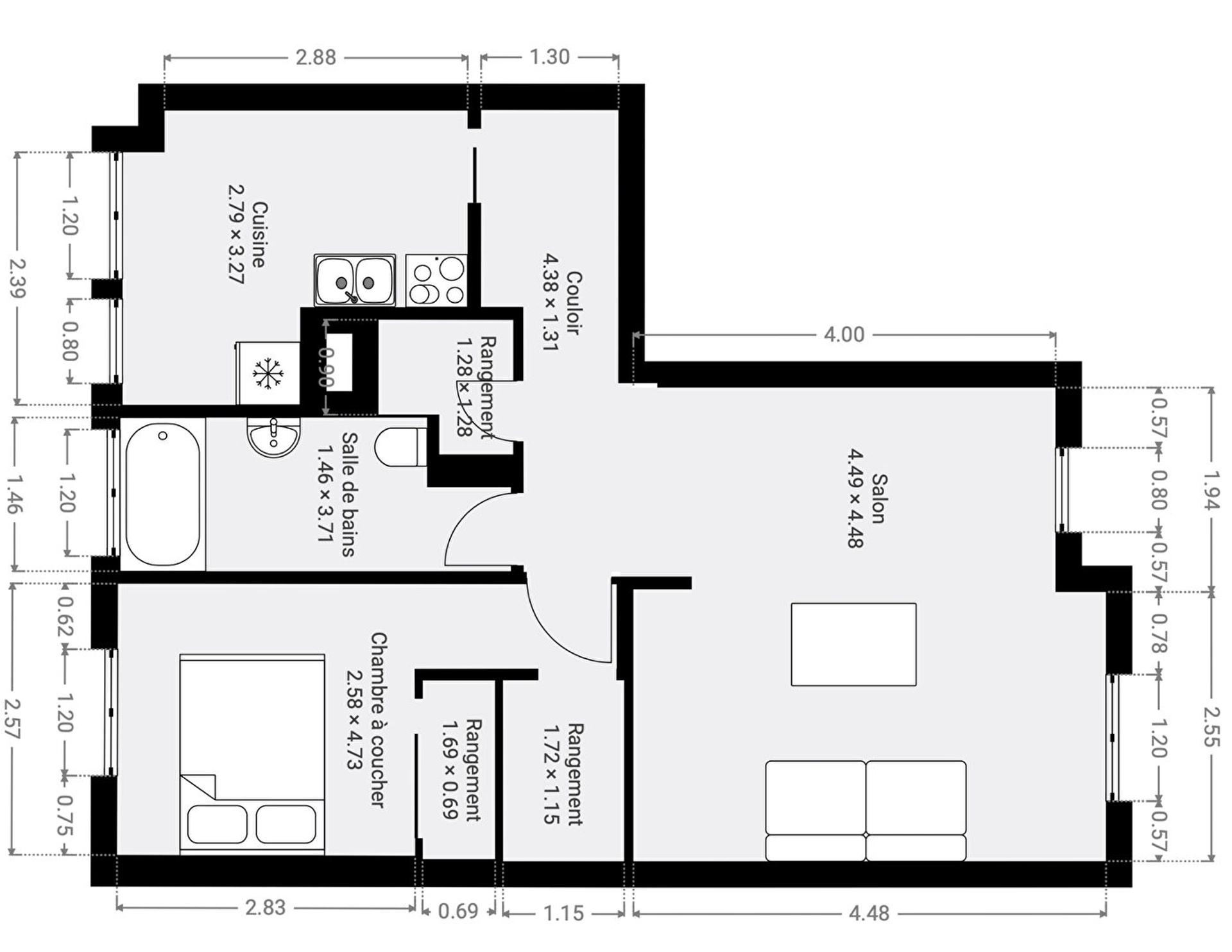 PARIS 13 - AUGUSTE BLANQUI/ 13