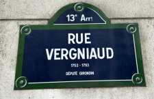 Quelle est l'origine de la Rue Vergniaud à Paris 13ème ?