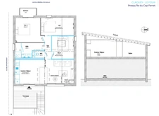 Cap Ferret Claouey T4 avec terrasse à 500m du Bassin