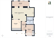 Votre oasis aux Chartrons : appartement avec jardin de 45 m²