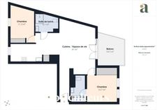 Appartement T3 avec terrasse sud et parking en vente à Bordeaux Caudéran (33200)