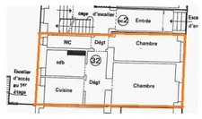 Strasbourg – Quartier Gare | T2 loué – Investissement locatif