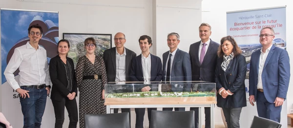 POZZO PROMOTION, Lauréat de l'ile 1 de l'appel à consultation de la ZAC Presqu'ile Hérouvillaise - Ecoquartier Archipel !