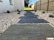 Comtemporaine en bord de mer, travaux récents