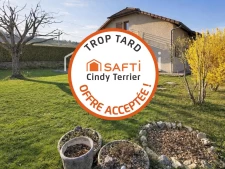 Maison 115 m² – Terrain 1055 m² – 3 chambres – Double garage