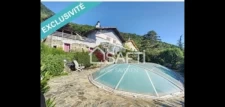 Belle maison en pierre de 142m² + piscine couverte