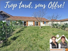 Villa récente de plain-pied en parfait état, 3 chambres, env...