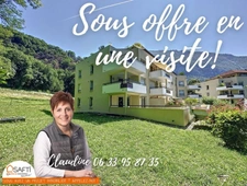 Secteur la Monta, bel appartement T2 de 51 m² dans une résidence privée, au calme avec vue sur la campagne.