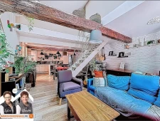 Appartement 96 m² utiles, excellent état, 2ème étage sans ascenceur, rue piétonne au centre ville de Voiron