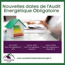 Les nouvelles mesures de l'audit énergétique
