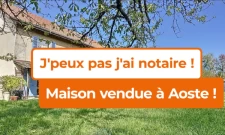 Maison vendue à Aoste