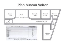 134 m² de bureaux lumineux avec ascenseur, accès PMR, au cen...