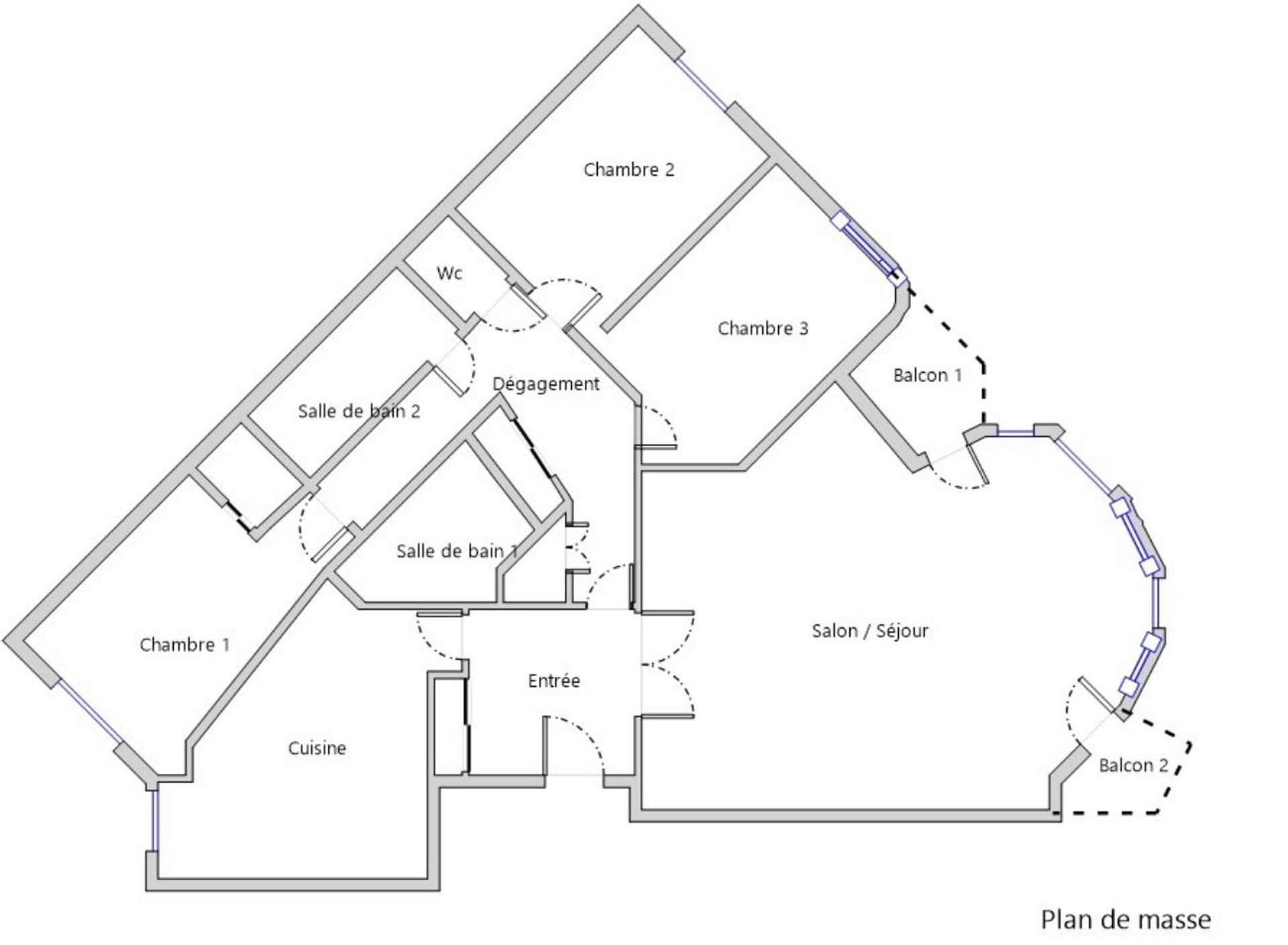 Appartement Paris 4 pièce(s) 15