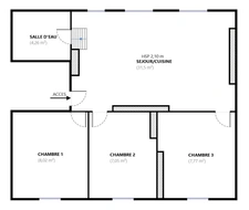 Appartement Paris 4 pièces 3 chambres - MONTORGUEIL 9