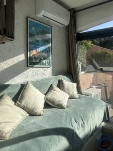 Bas de villa vue mer 