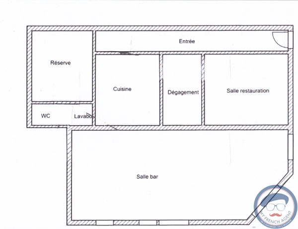 Local commercial 110 m2 + Appartement T3