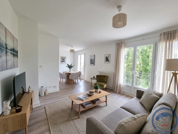Appartement T2 rénové avec garage