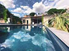 maison a vendre avec piscine baux de provence