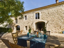 VACANCES LES BAUX DE PROVENCE - SUPERBE MAS AVEC VUE SUR LES VILLAGE DES BAUX !