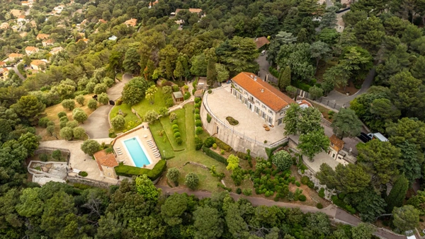 Demeure de prestige sur les hauteurs de Villefranche Sur Mer