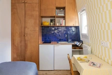 PARIS - RUE BERNOUILLI - STUDIO REFAIT A NEUF PAR ARCHITECT