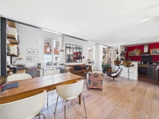 BOULOGNE BILLANCOURT - 3 PIECES METRO JEAN JAURES CHARMANT DUPLEX EN DERNIER ETAGE AU CALME !
