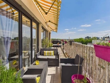 CHATENAY MALABRY - ALLEE DE LA CHATAIGNERAIE - COUP DE COEUR POUR CE 3 PIECES DERNIER ETAGE AVEC TERRASSE