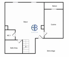 Duplex de charme de 103 m² en plein coeur de La Tour-du-Pin ? Garage, vue dégagée et prestations de qualité