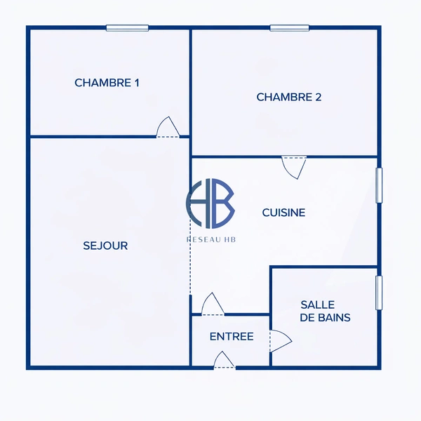 Appartement La Tour Du Pin 2 pièce(s) 49.75 m2