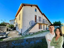 Maison de village à fort potentiel 226 m² habitables + 110m² dépendance + combles aménageables