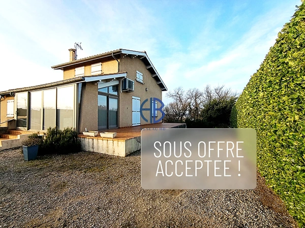 SOUS OFFRE  Maison 114 m2 4 ch sous sol terrain1234 m2