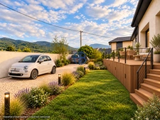 Plateau en duplex à aménager, Nombreuses possibilités,  Jardin privatif