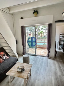 Studio cabine et mezzanine aux portes du Village Naturiste