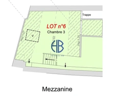 Appartement neuf à finir, belle vue, lumineux