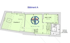 Appartement neuf à finir, belle vue, lumineux