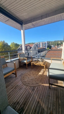 NOUVEAUTÉ LA TOUR-DU-PIN - T2 AVEC BALCON ET GARAGE - 3ÈME ET DERNIER ÉTAGE AVEC ASCENSEUR