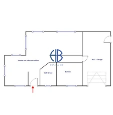 Maison 144m2 (4/5 ch) dans environnement hyper calme- 1500m2 terrain