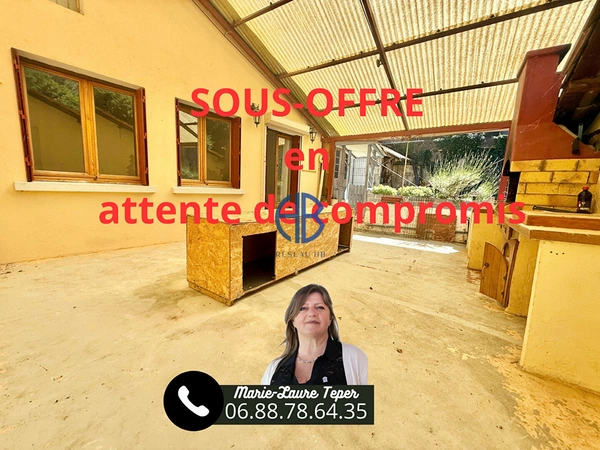 Maison coeur de village 4ch + grande terrasse + 65 m2 garage