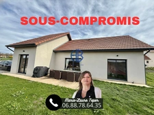 Maison plain-pied de 2023 -107 m² hab-1000m² terrain-garage