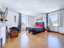 Maison au cœur du vieux bourg de Coublevie, jardin, 4 chambr...