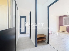 Appartement lumineux 4 pièces, 2 chambres, avec parking et c...