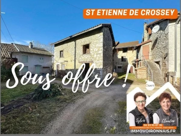 Maison dauphinoise en pierre à rénover, au calme, toiture ne...