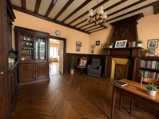 Elégante maison bourgeoise avec jardin